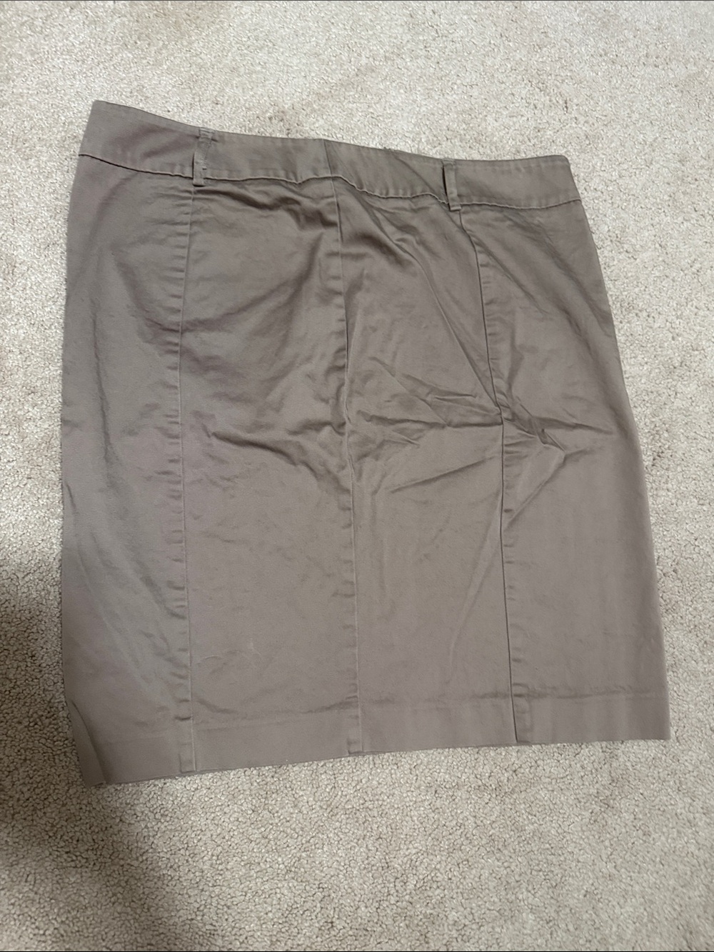 Apt. 9 Taupe Panel Pencil Skirt
